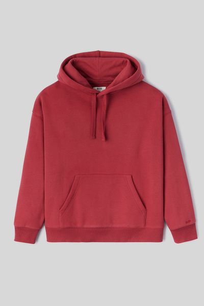Sweat à capuche uni