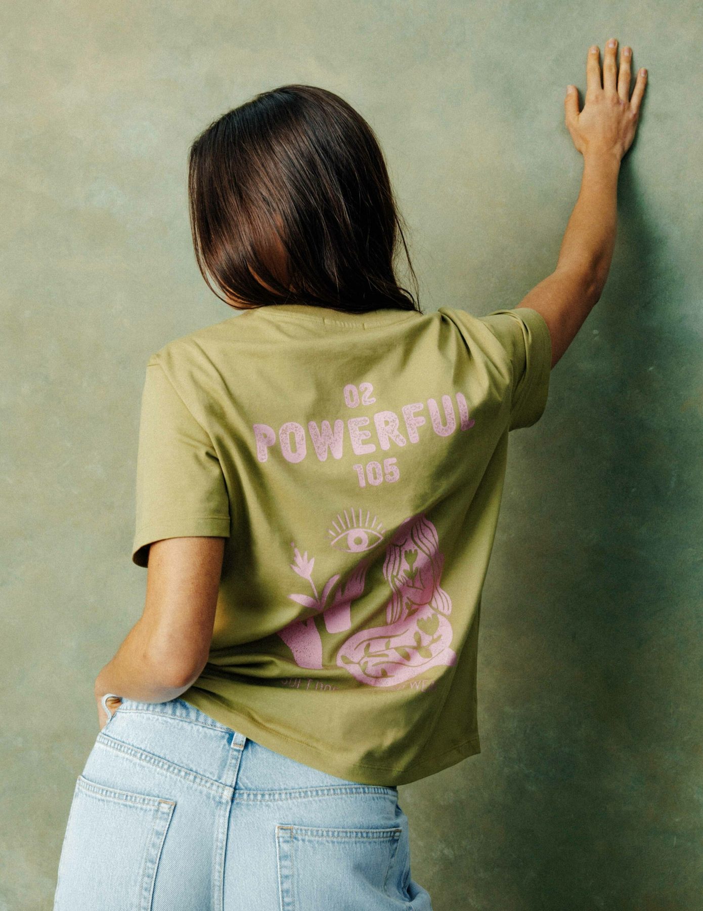 T-shirt imprim&eacute; devant/dos