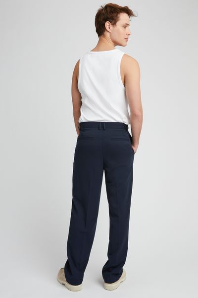 Pantalon de ville fluide loose
