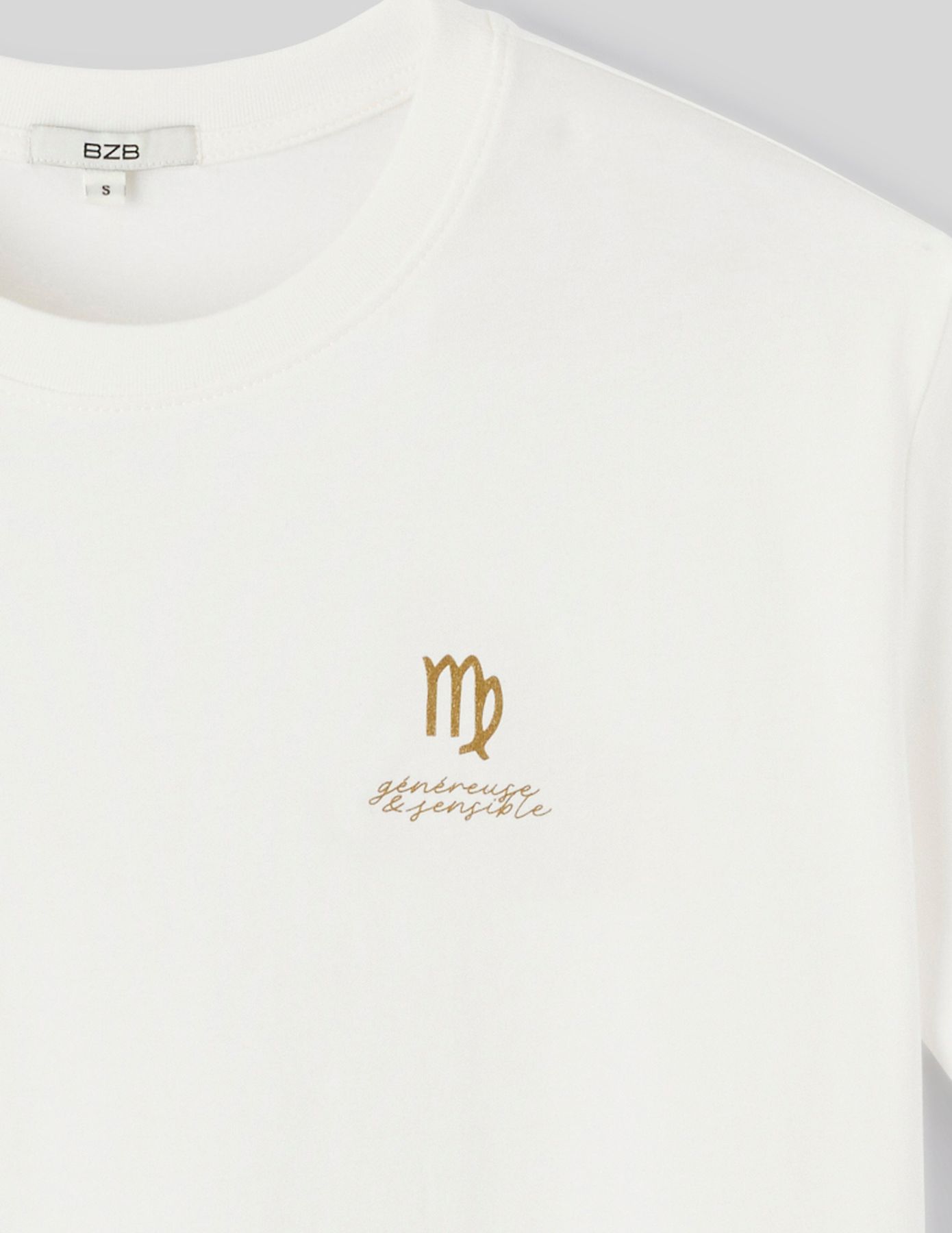 T-shirt imprimé signe astro vierge