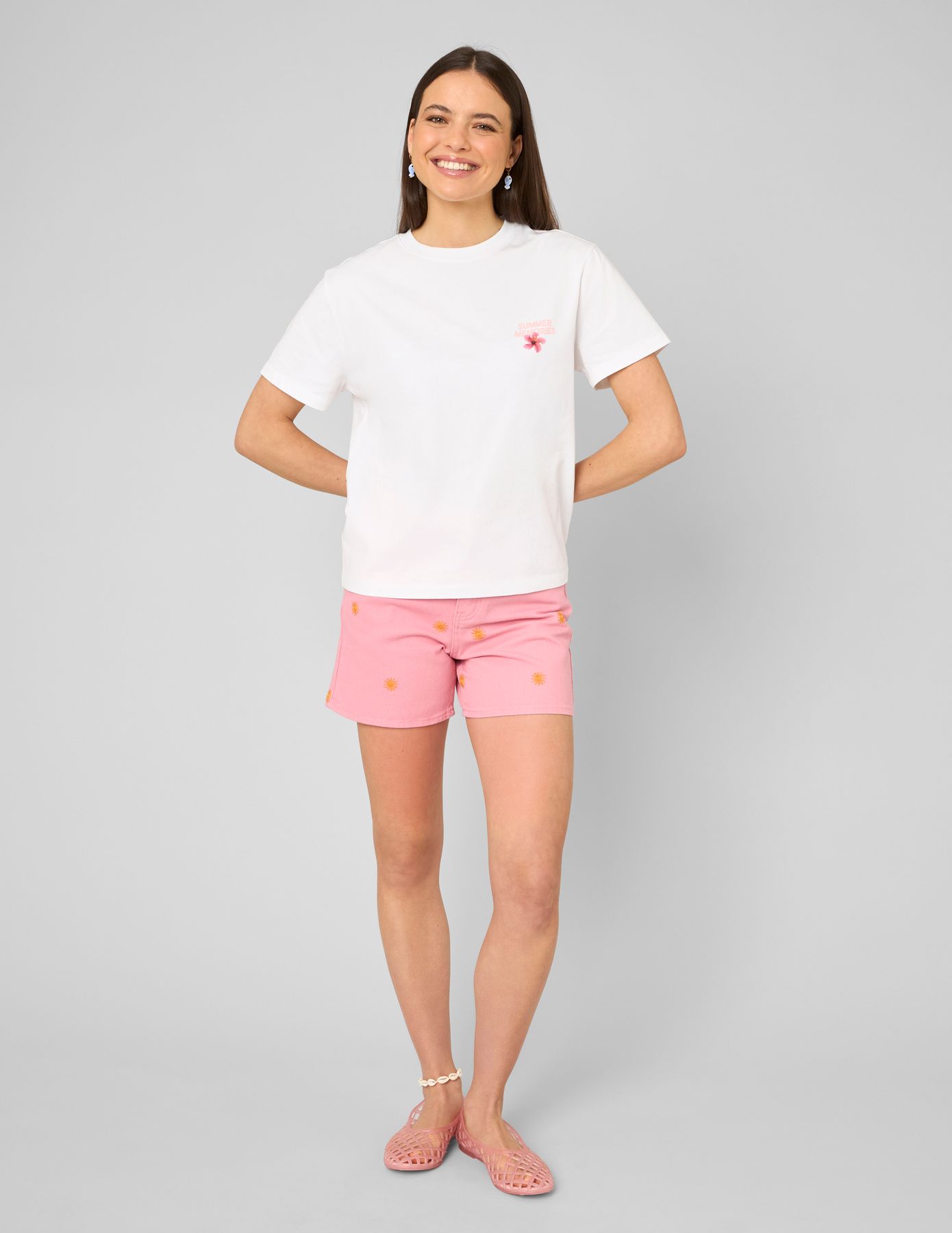 T-shirt imprim&eacute; devant/ dos