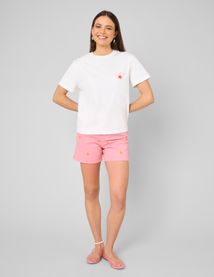 T-shirt imprim&eacute; devant/ dos