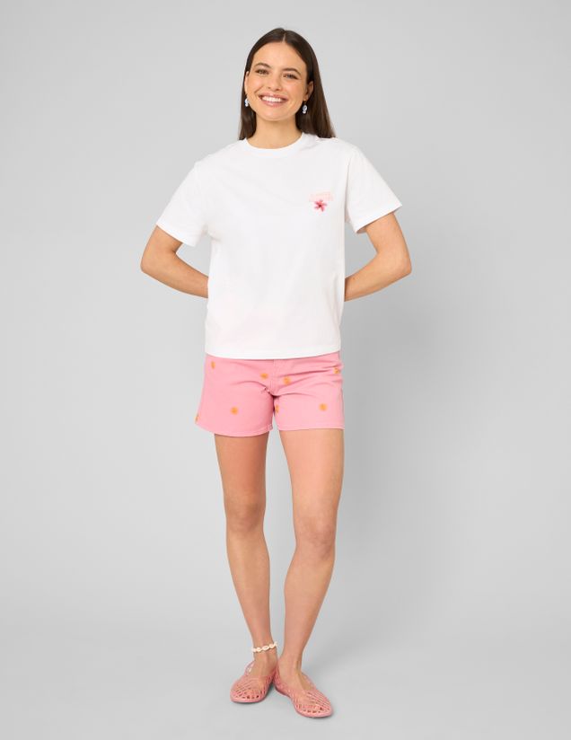 T-shirt imprim&eacute; devant/ dos