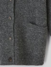 Gilet long boutonné