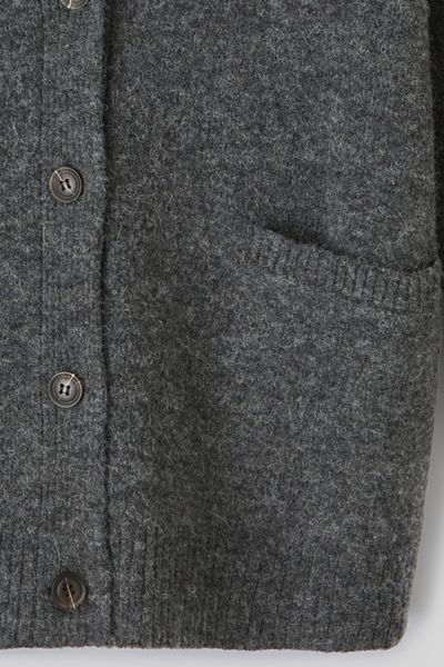 Gilet long boutonné