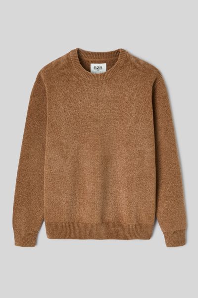 Pull maille chenille