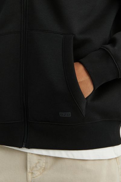 Sweat zippé à capuche