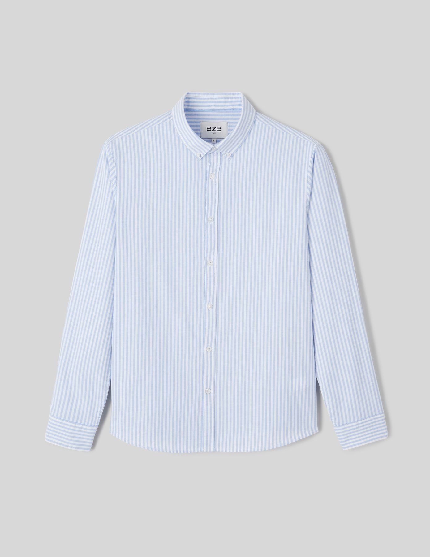 Chemise rayée ajustée