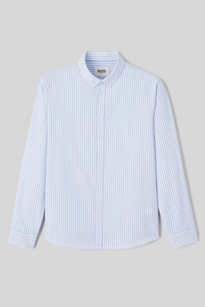 Chemise rayée ajustée