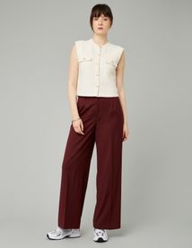 Pantalon large à pinces