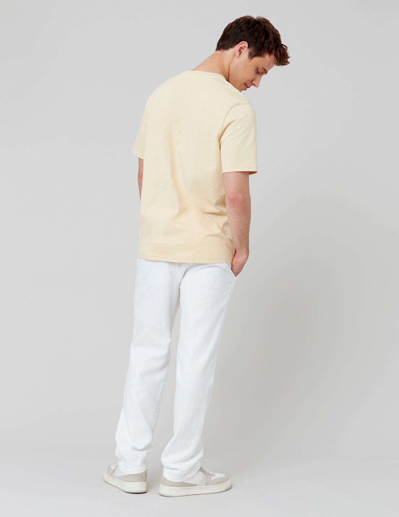Pantalon texturé