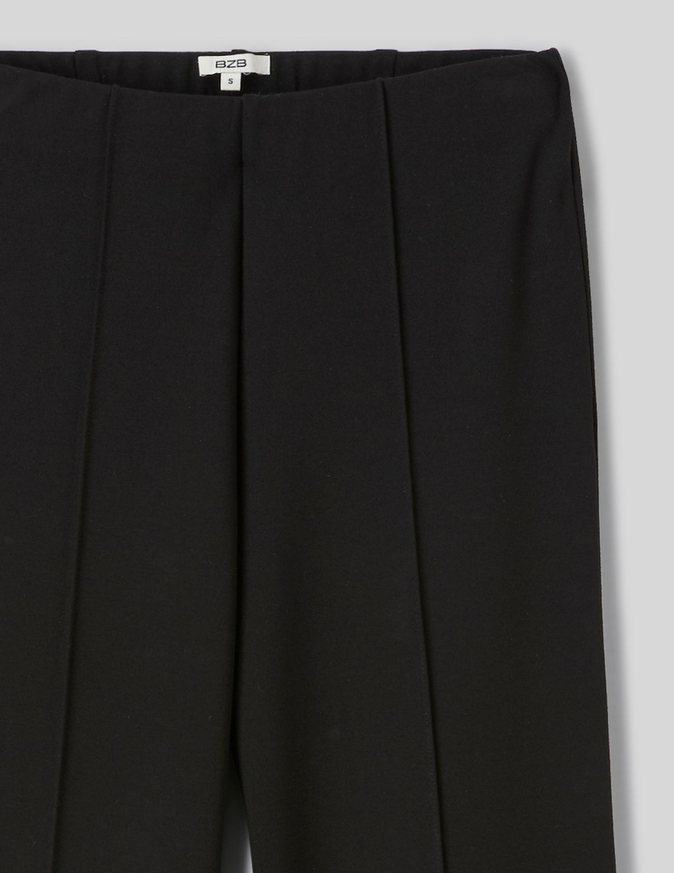 Pantalon flare en maille