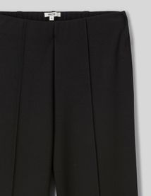 Pantalon flare en maille