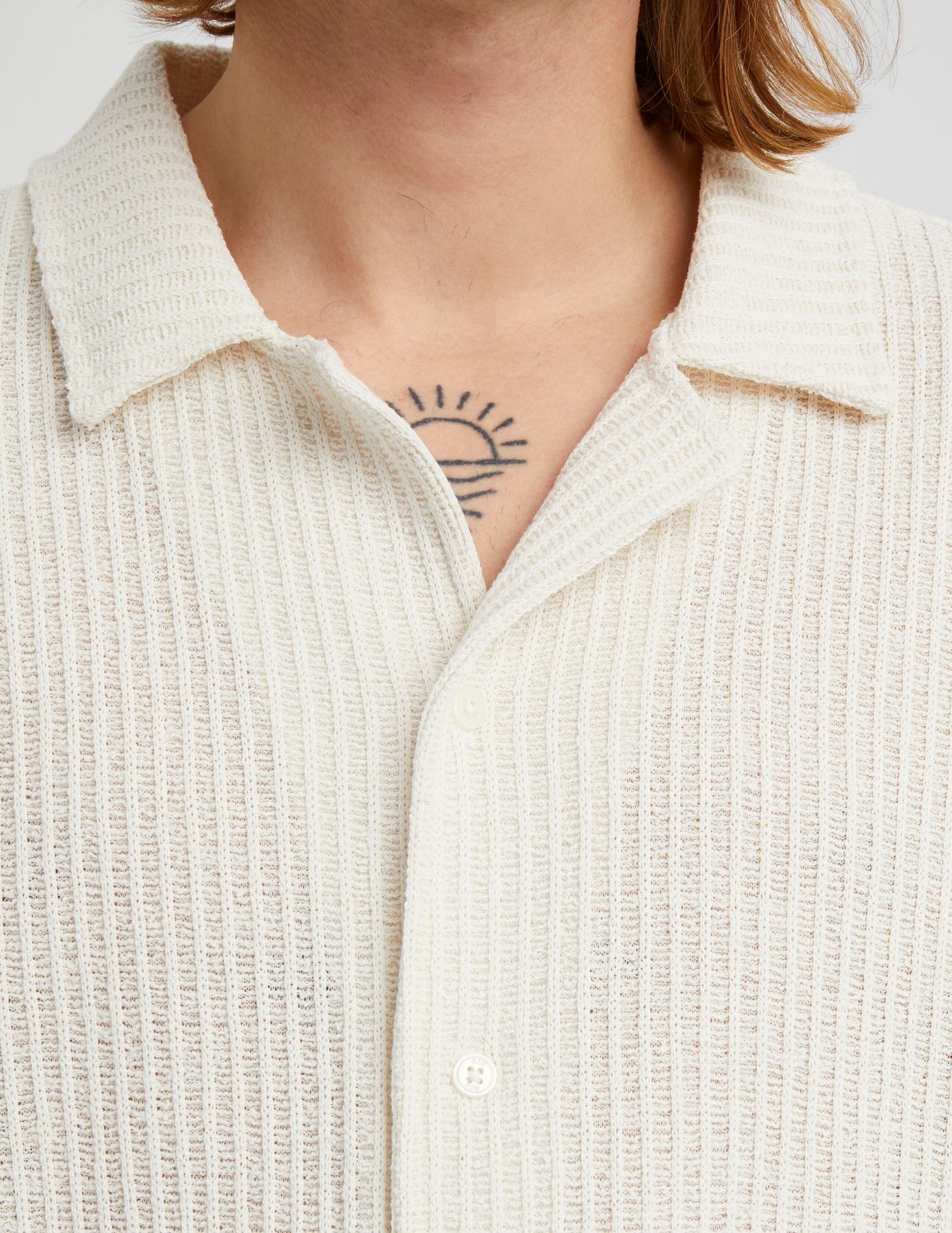 Chemisette tricot unie