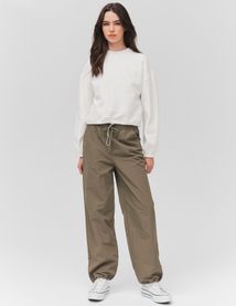 Sweat cropped découpes sport