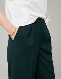 Pantalon large à pinces