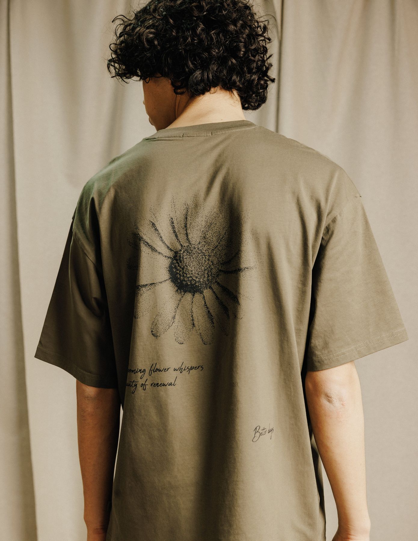 T-shirt imprim&eacute; devant/dos