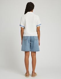 Chemise brodée