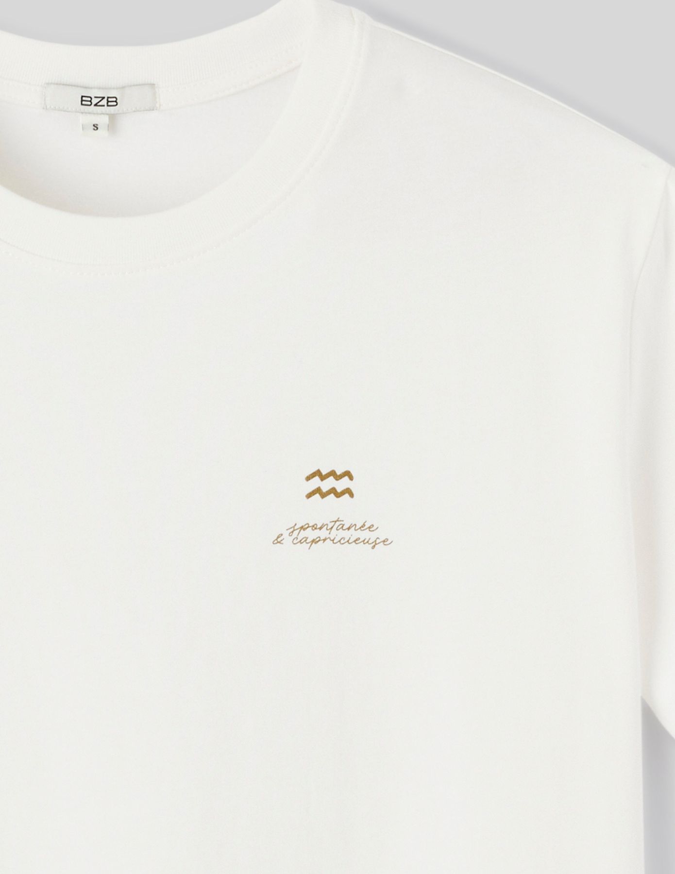 T-shirt imprimé signe astro verseau