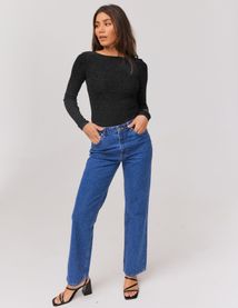 Body dos nu pailleté