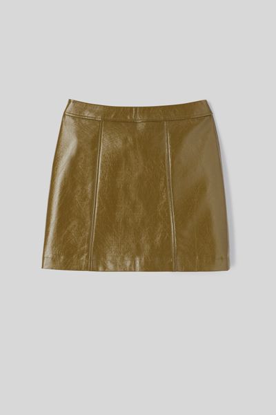 Jupe courte vinyle