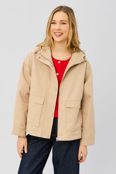 Coupe vent &agrave; capuche