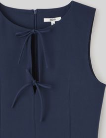 Robe sans manches patineuse