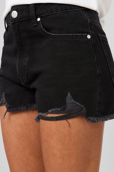 Short en Denim Raw cut