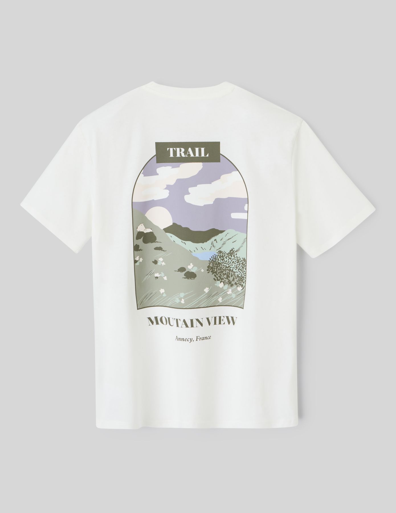 T-shirt imprimé devant/dos