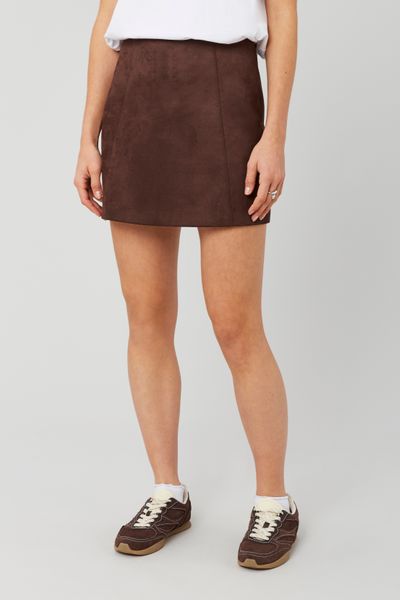 Jupe en suedine