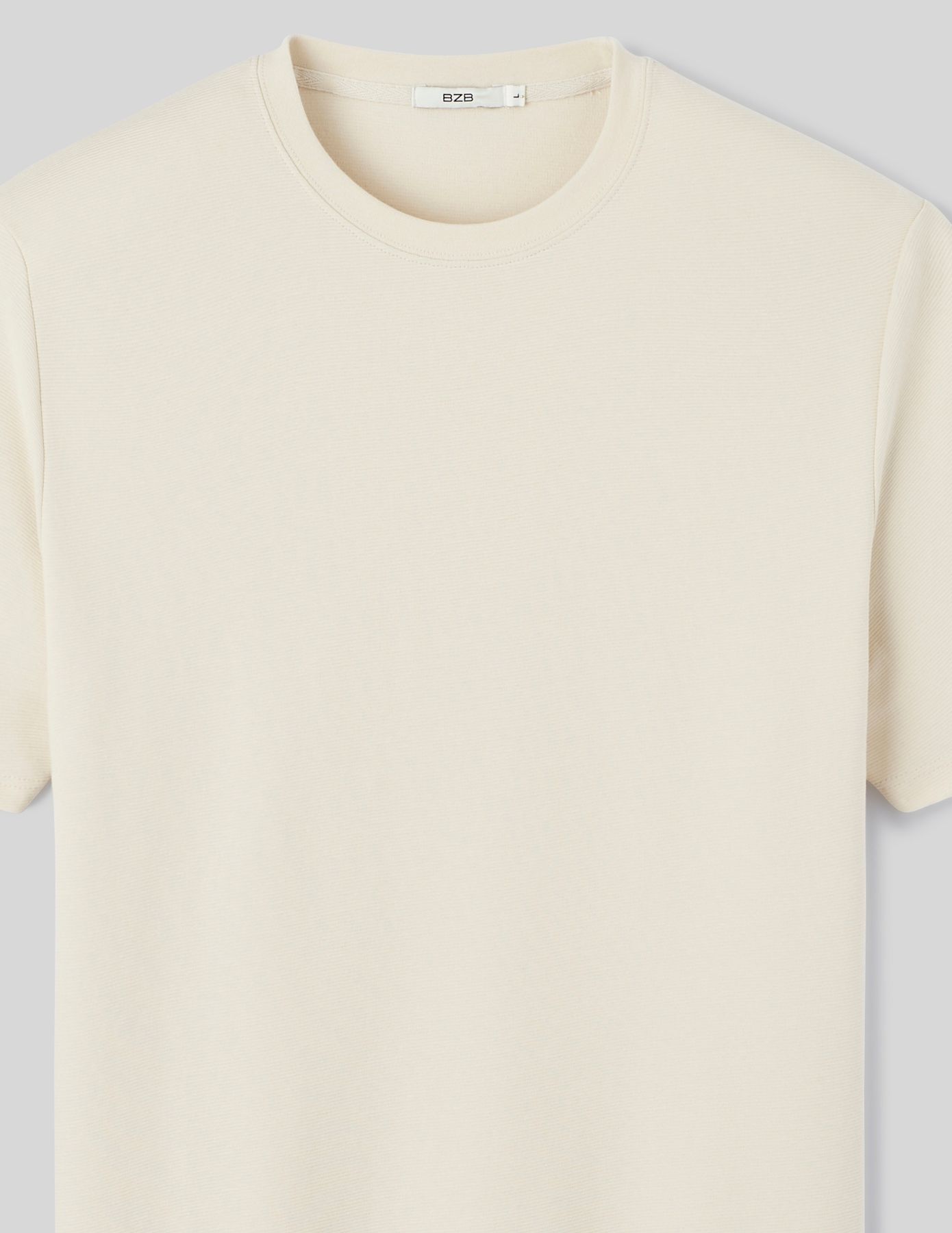 T-shirt maille ottoman