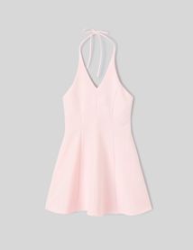 Robe courte dos nu