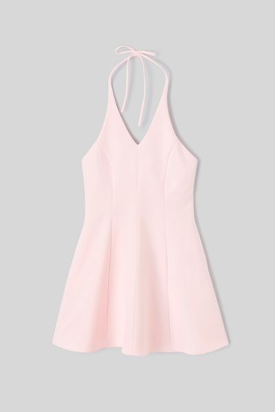 Robe courte dos nu