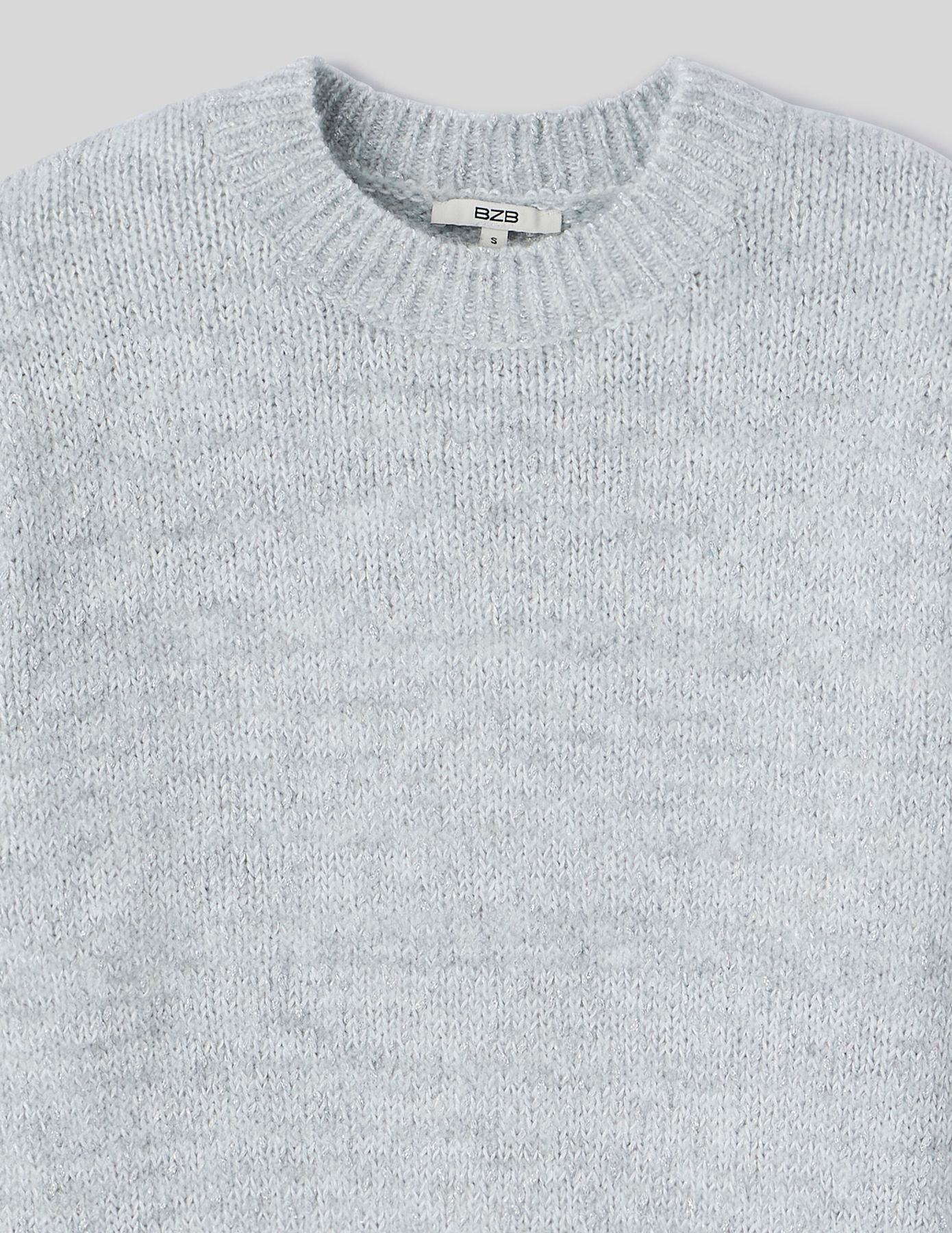 Pull col rond pailett&eacute;