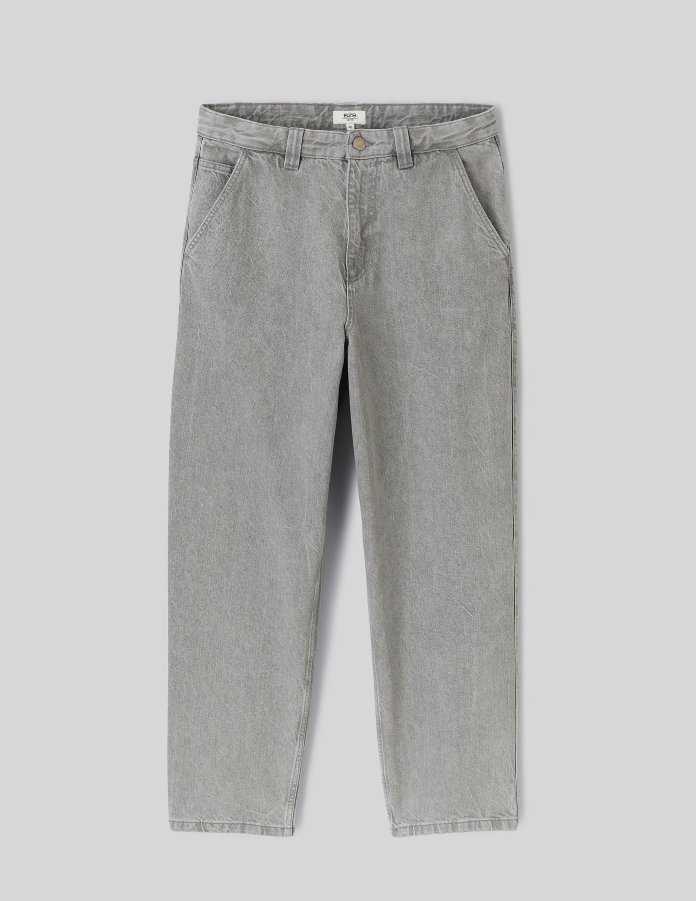 Jean skater gris clair