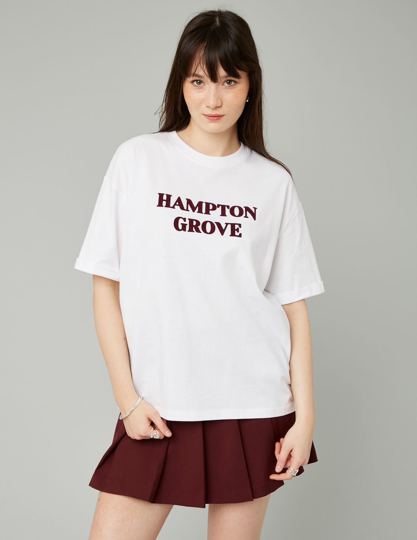 T-shirt imprimé flock