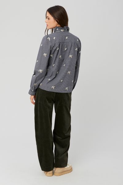 Pantalon velours balloon