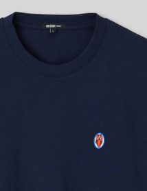 T-shirt broderie poitrine