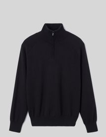 Pull col montant zipp&eacute;