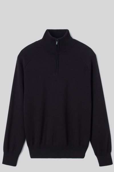 Pull col montant zipp&eacute;