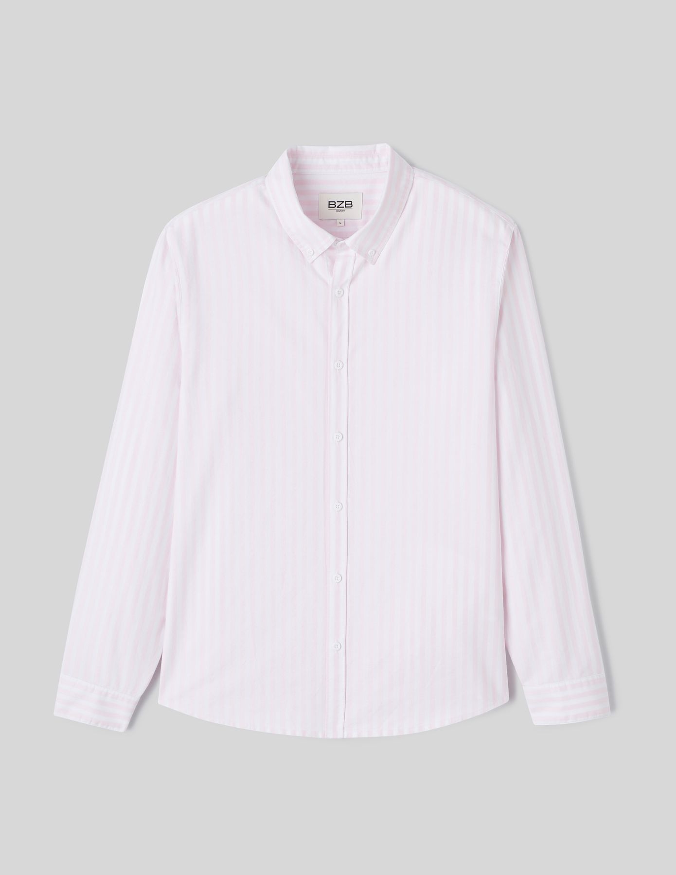 Chemise oxford rayée