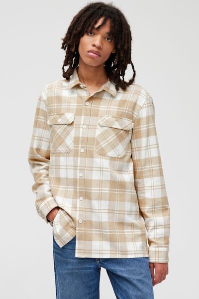 Chemise flanelle à carreaux