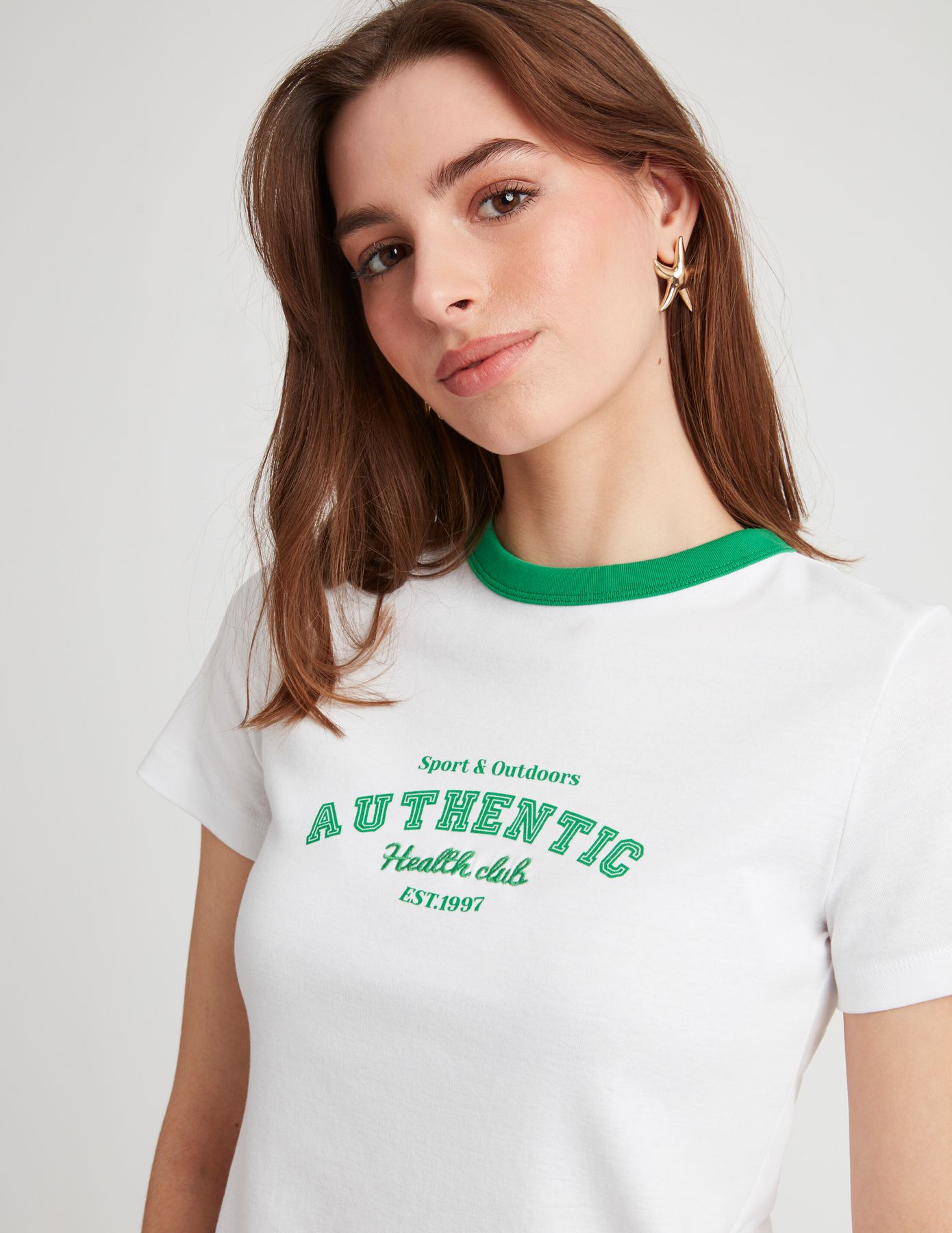 T-shirt bico imprimé