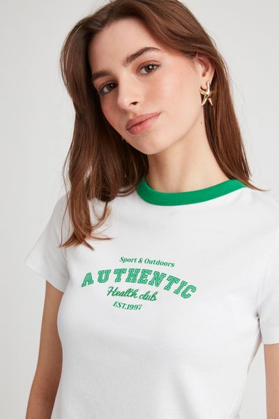 T-shirt bico imprimé