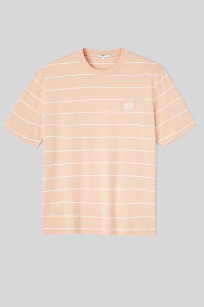 T-shirt oversize à rayures