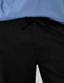 Pantalon de ville fluide viscose lin