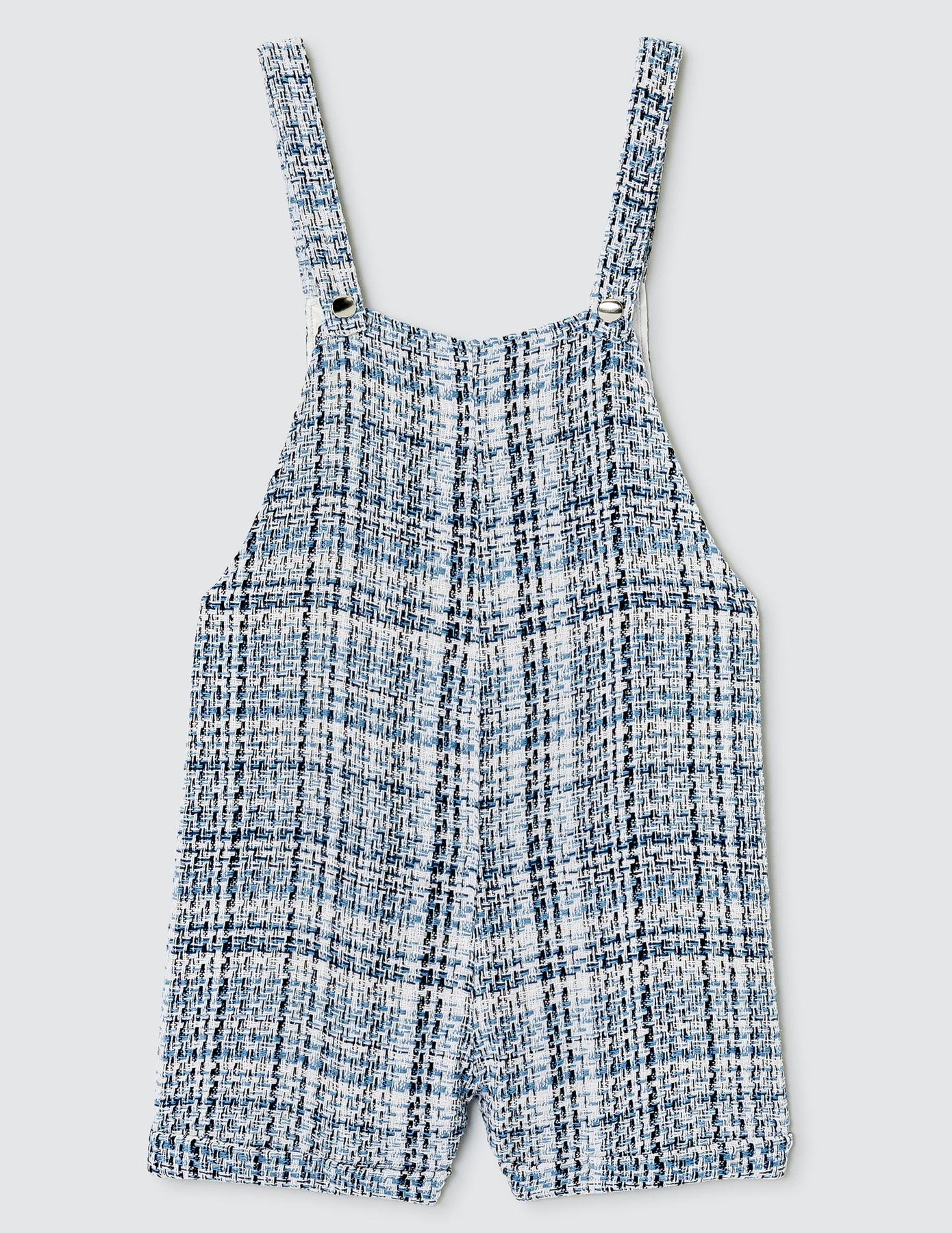 Combinaison short en tweed