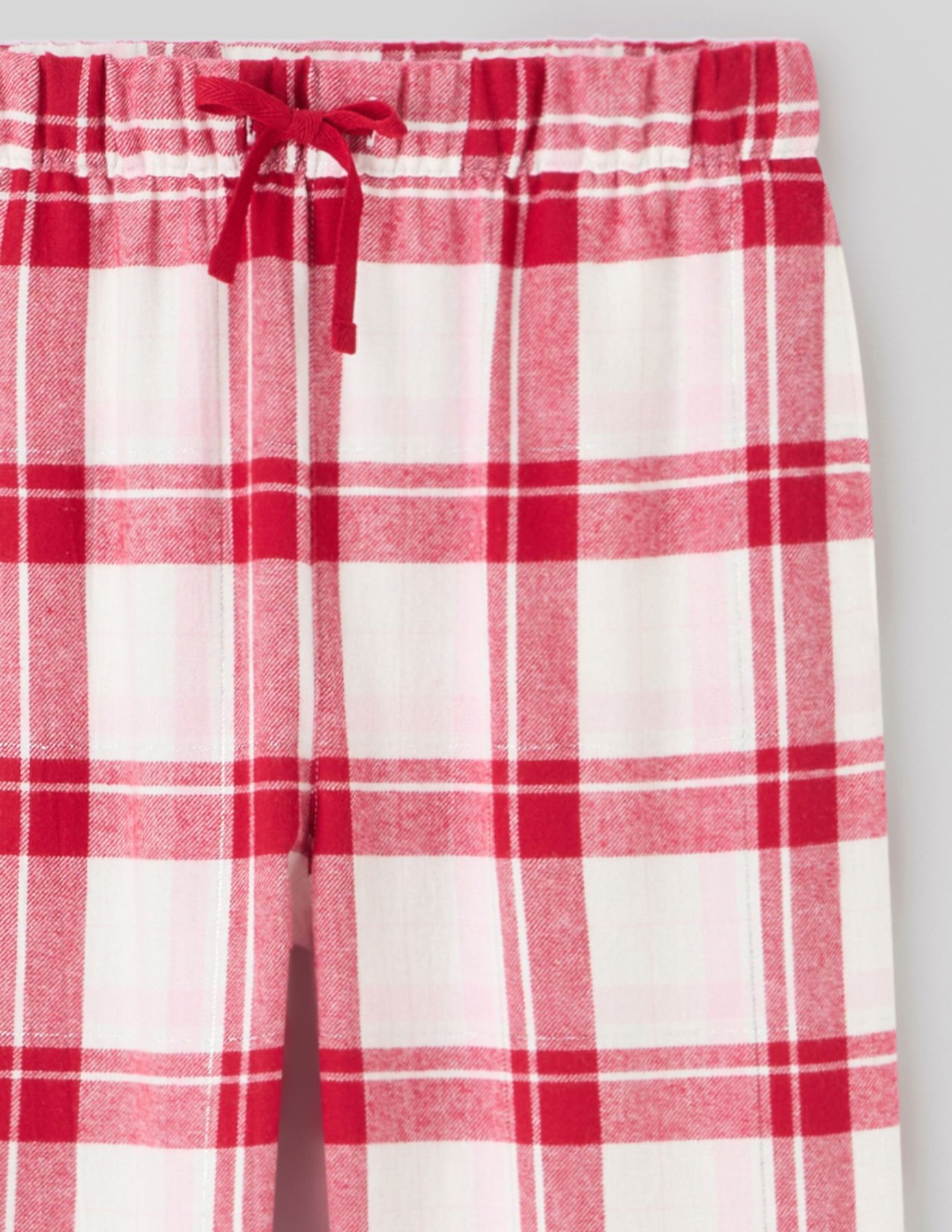 Bas de pyjama à carreaux
