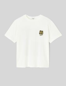 T-shirt imprim&eacute; devant / dos
