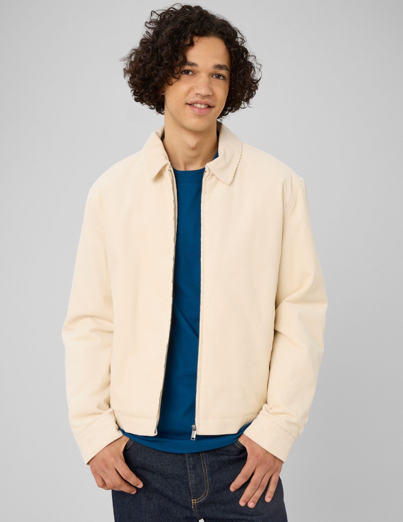 Veste zipp&eacute;e unie